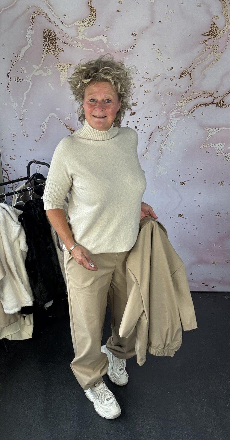 Broek Kaley beige