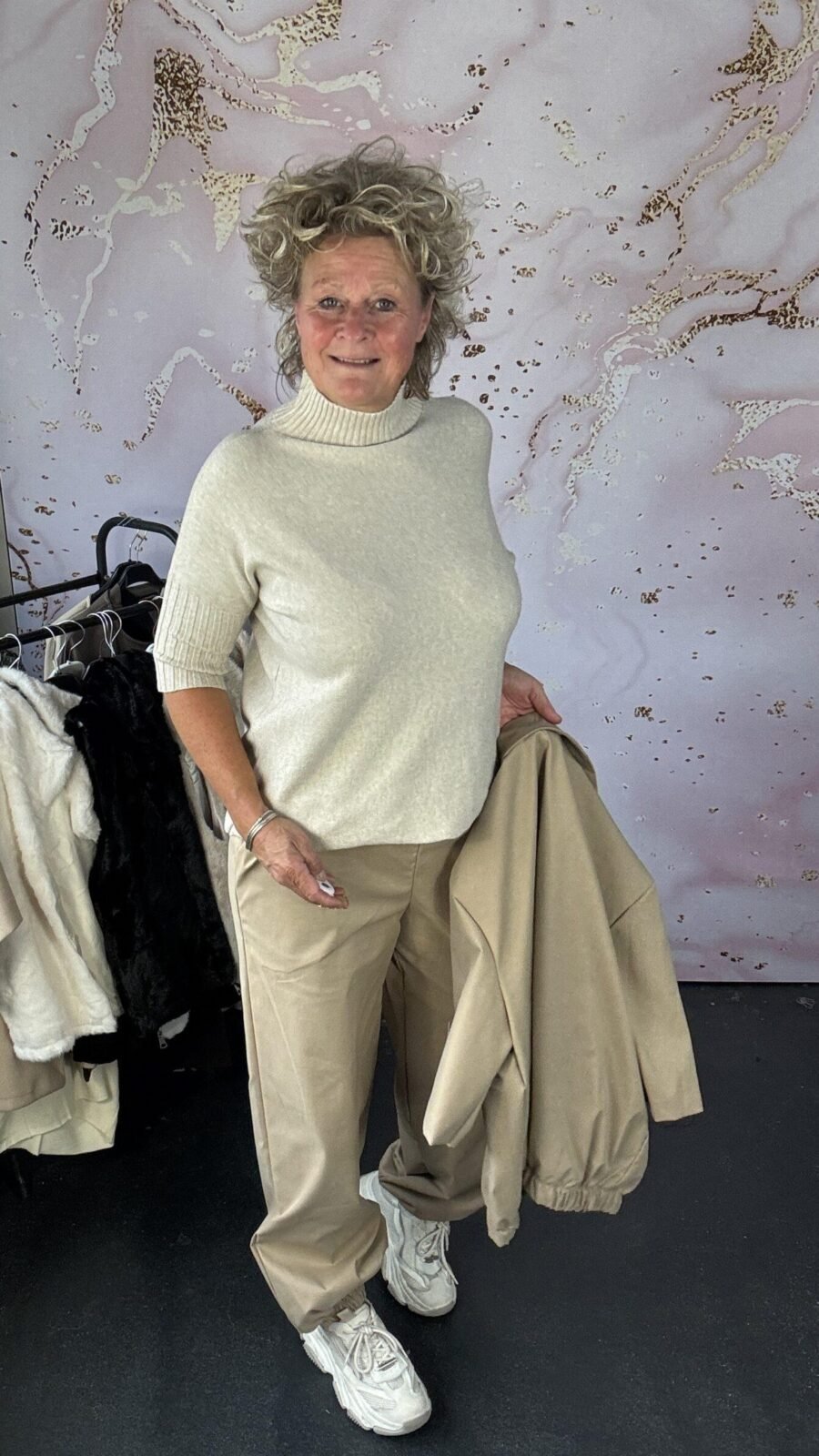 Broek Kaley beige