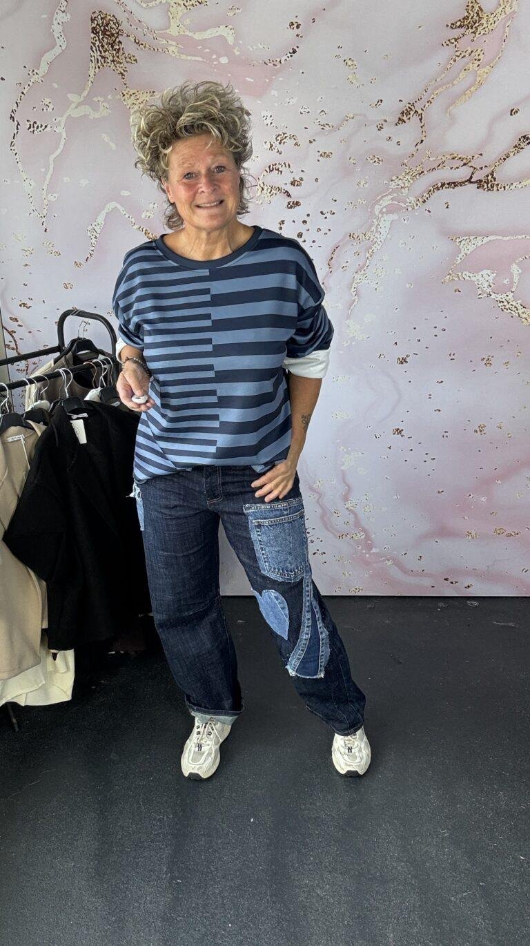 jeans S Woman heart blue