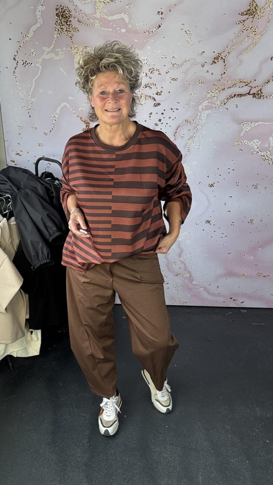broek Amore bruin chastar