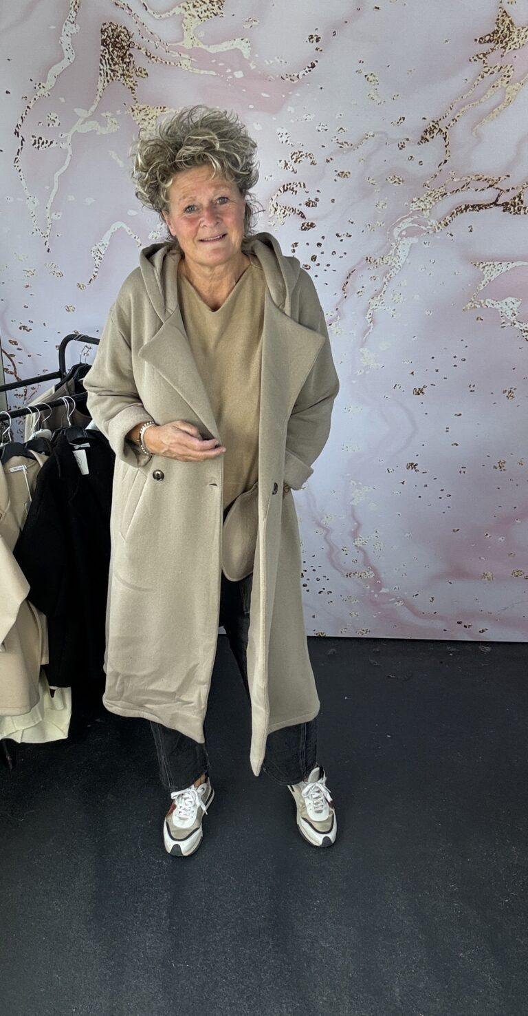 jas/ vest jogg taupe