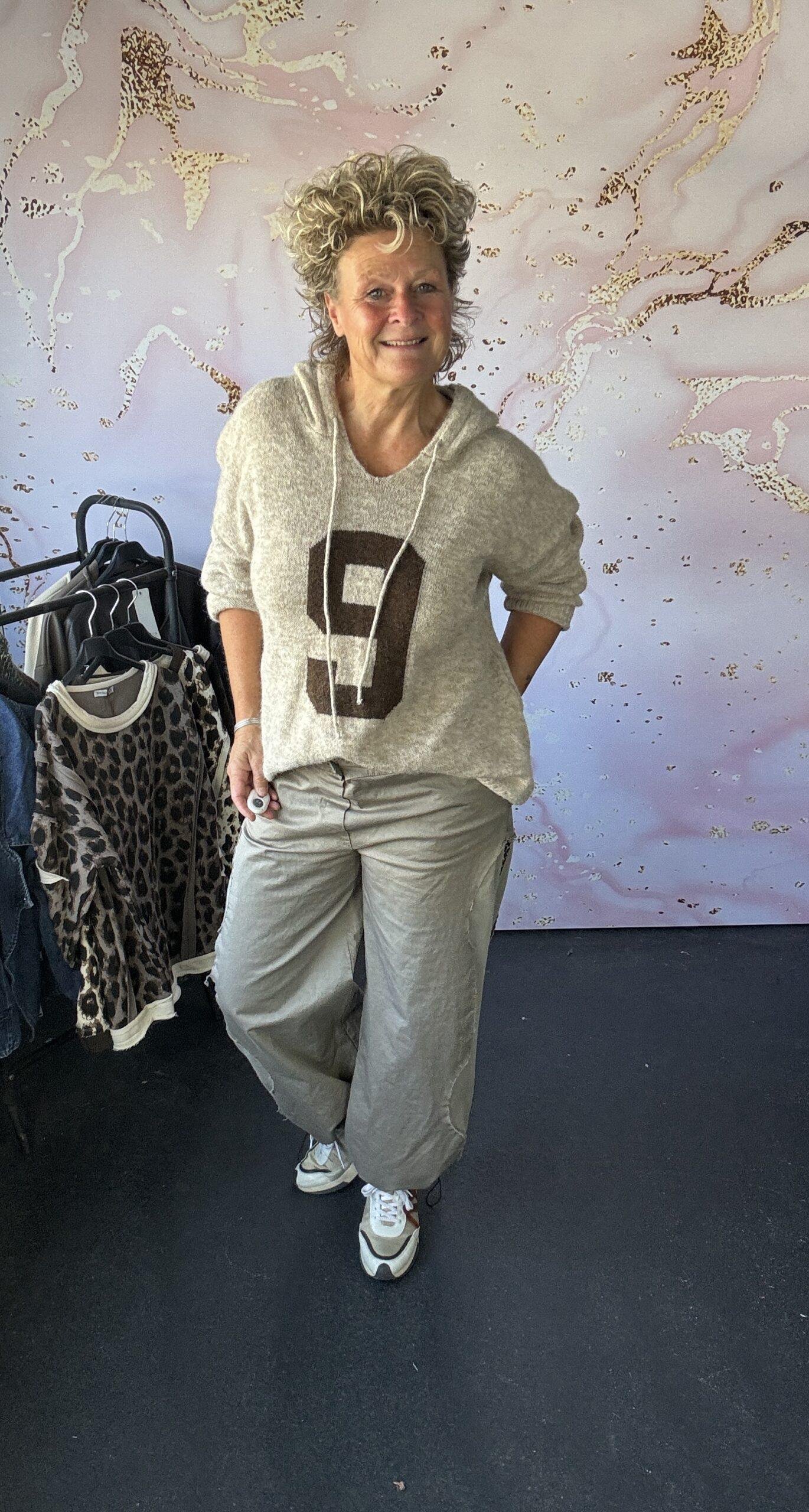 Broek Lanny taupe - Afbeelding 2