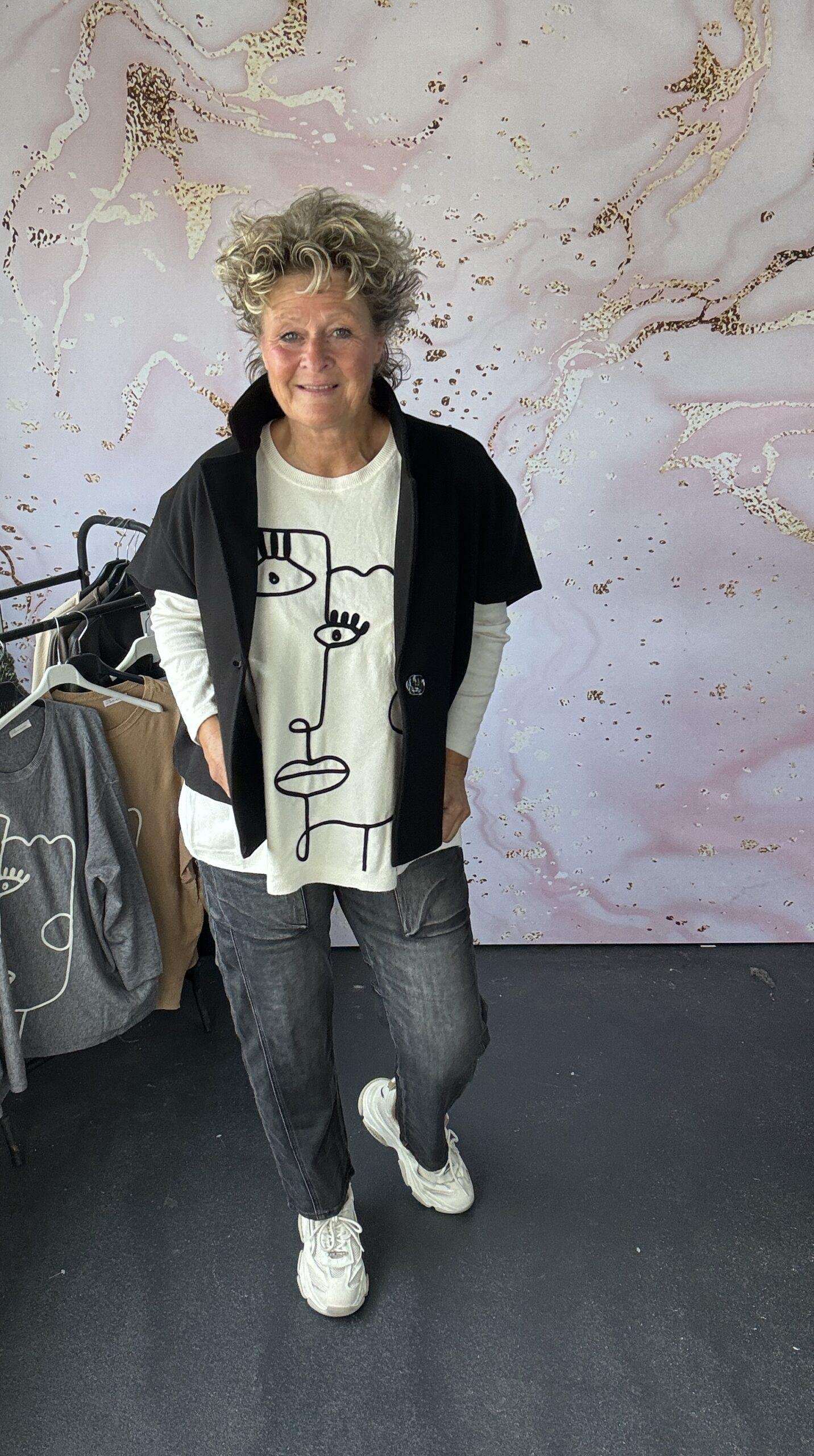 trui Face off-white - Afbeelding 2