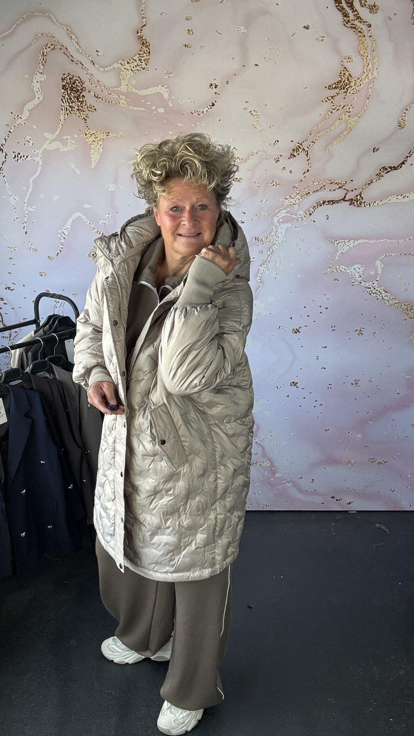 Jas Annelies taupe - Afbeelding 2