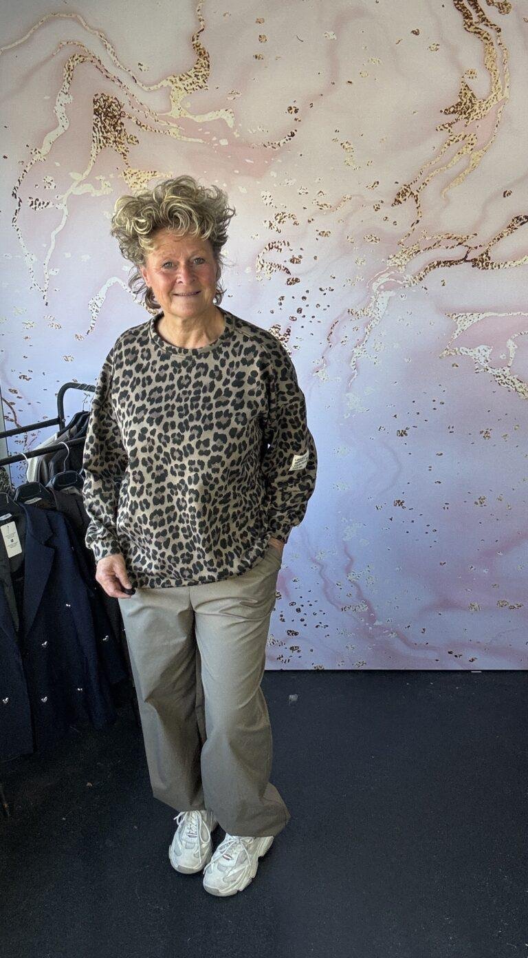 sweater Tigre taupe