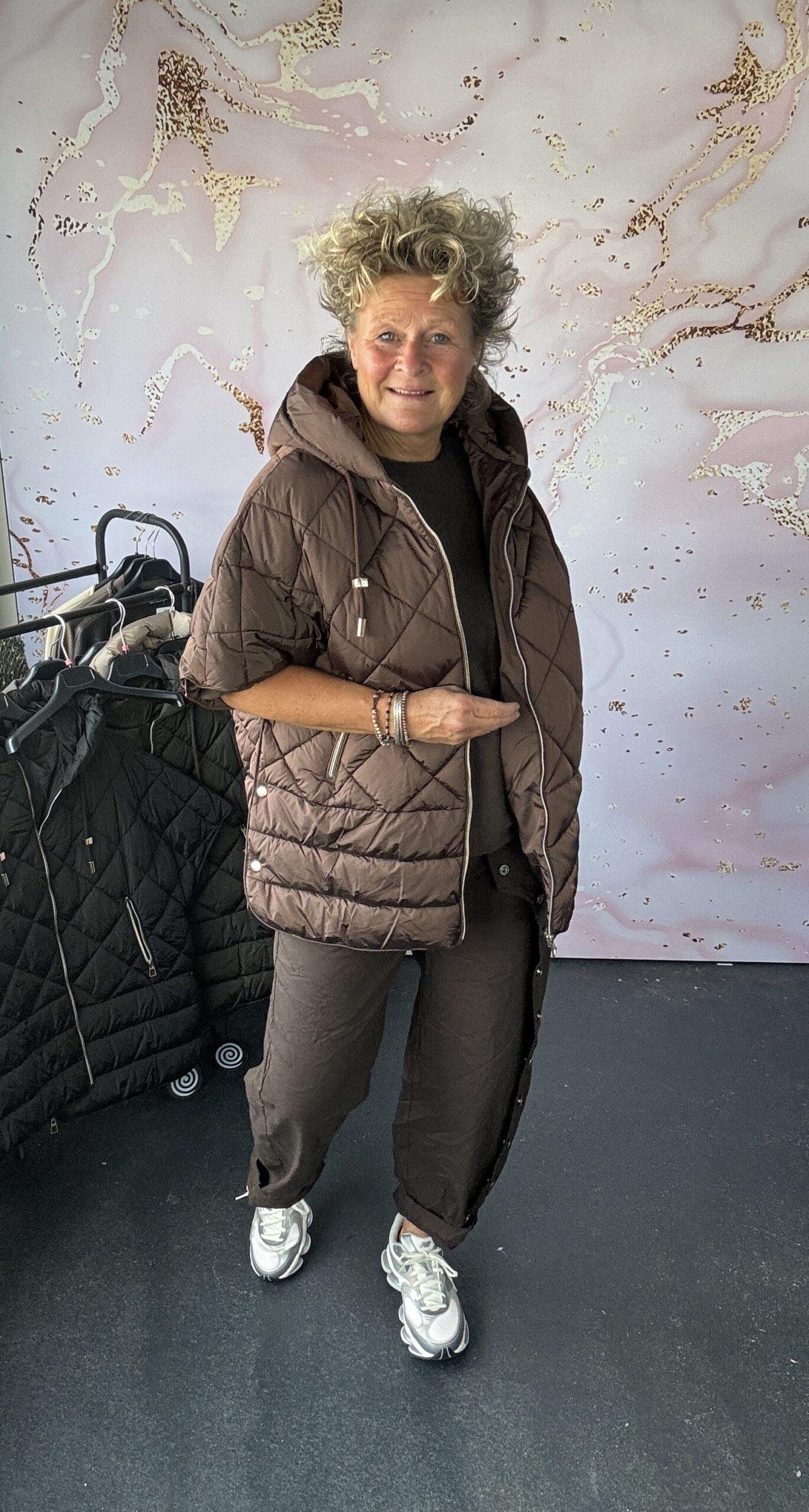 Bodywarmer Mare bruin - Afbeelding 2