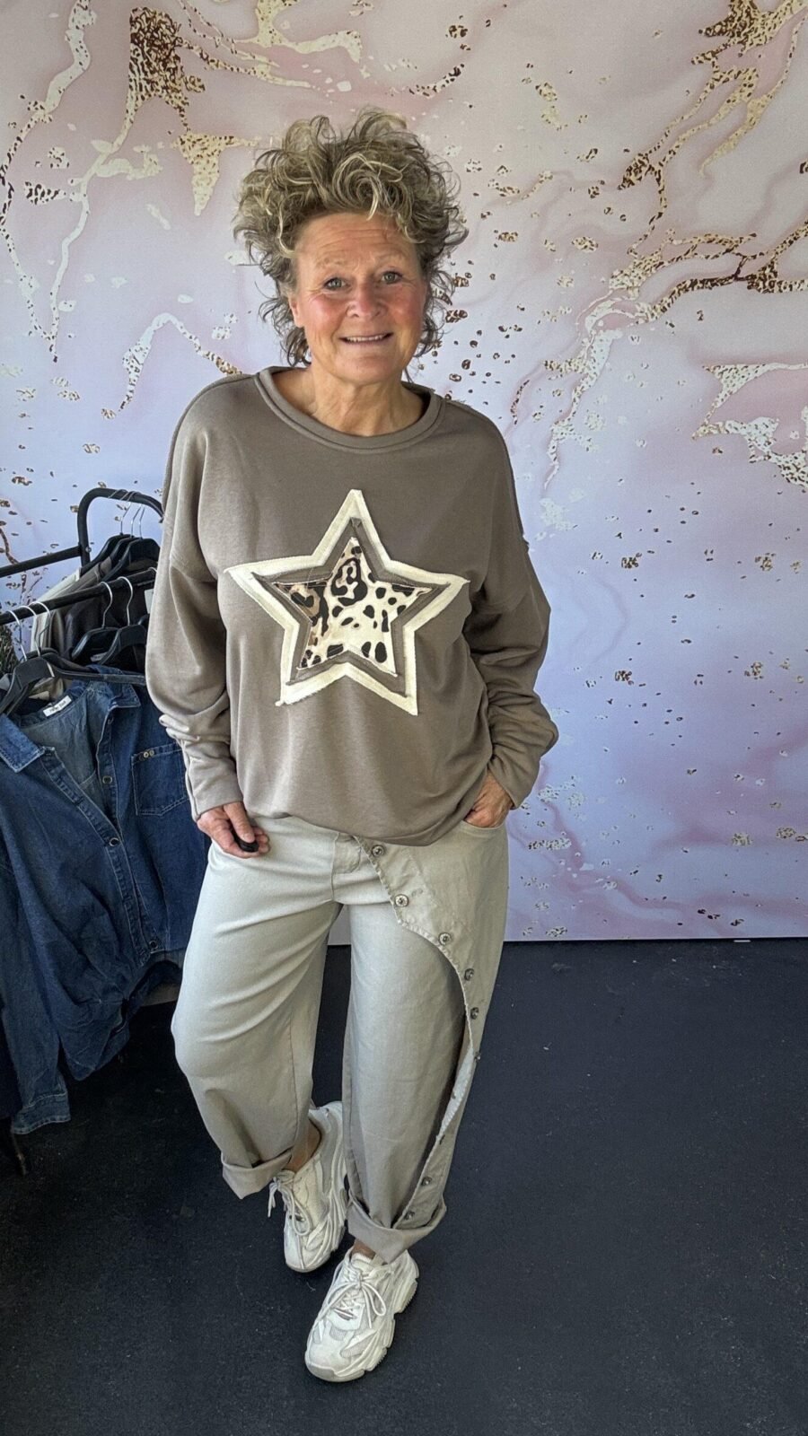 sweater Moon taupe
