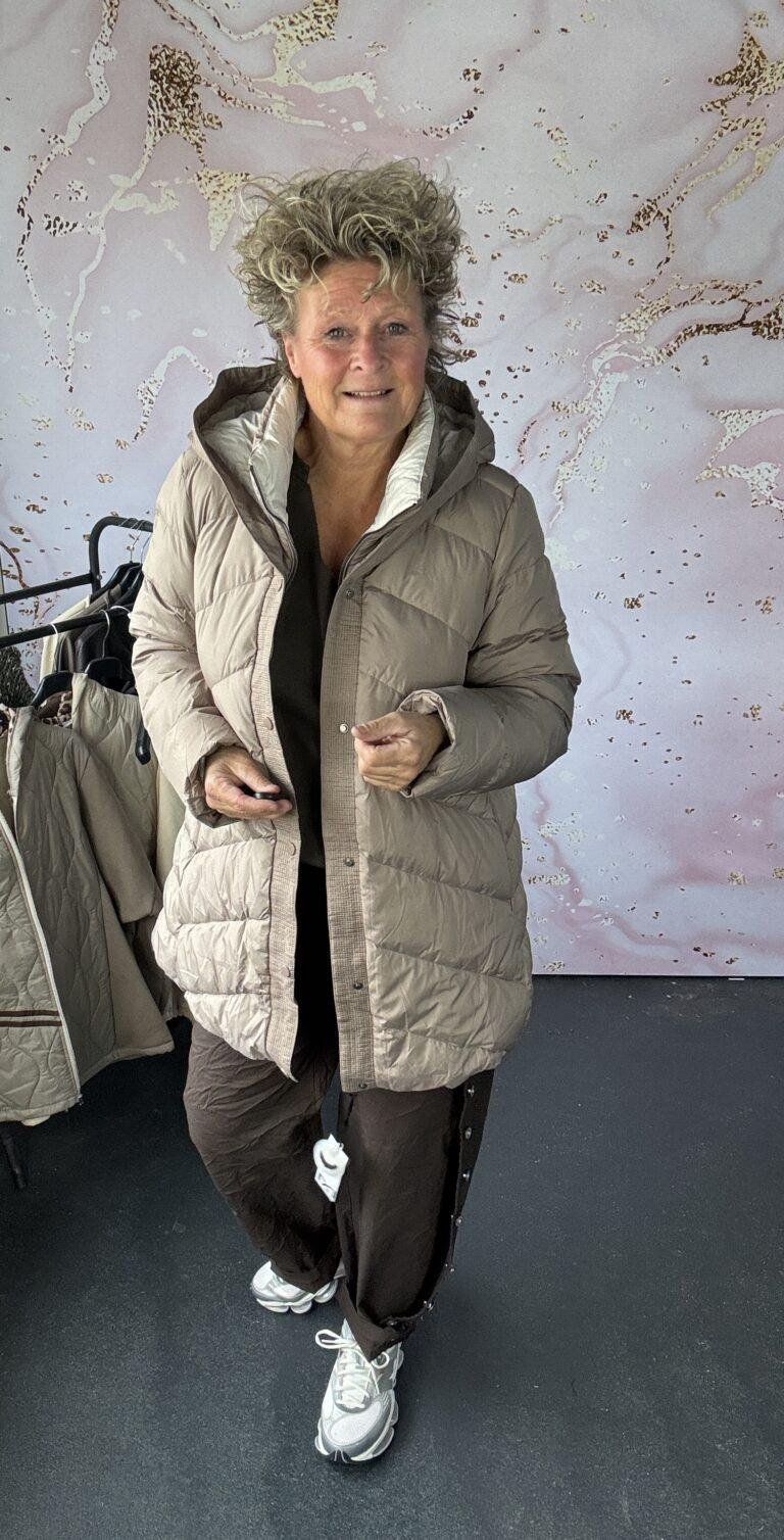 Jas Nienke taupe