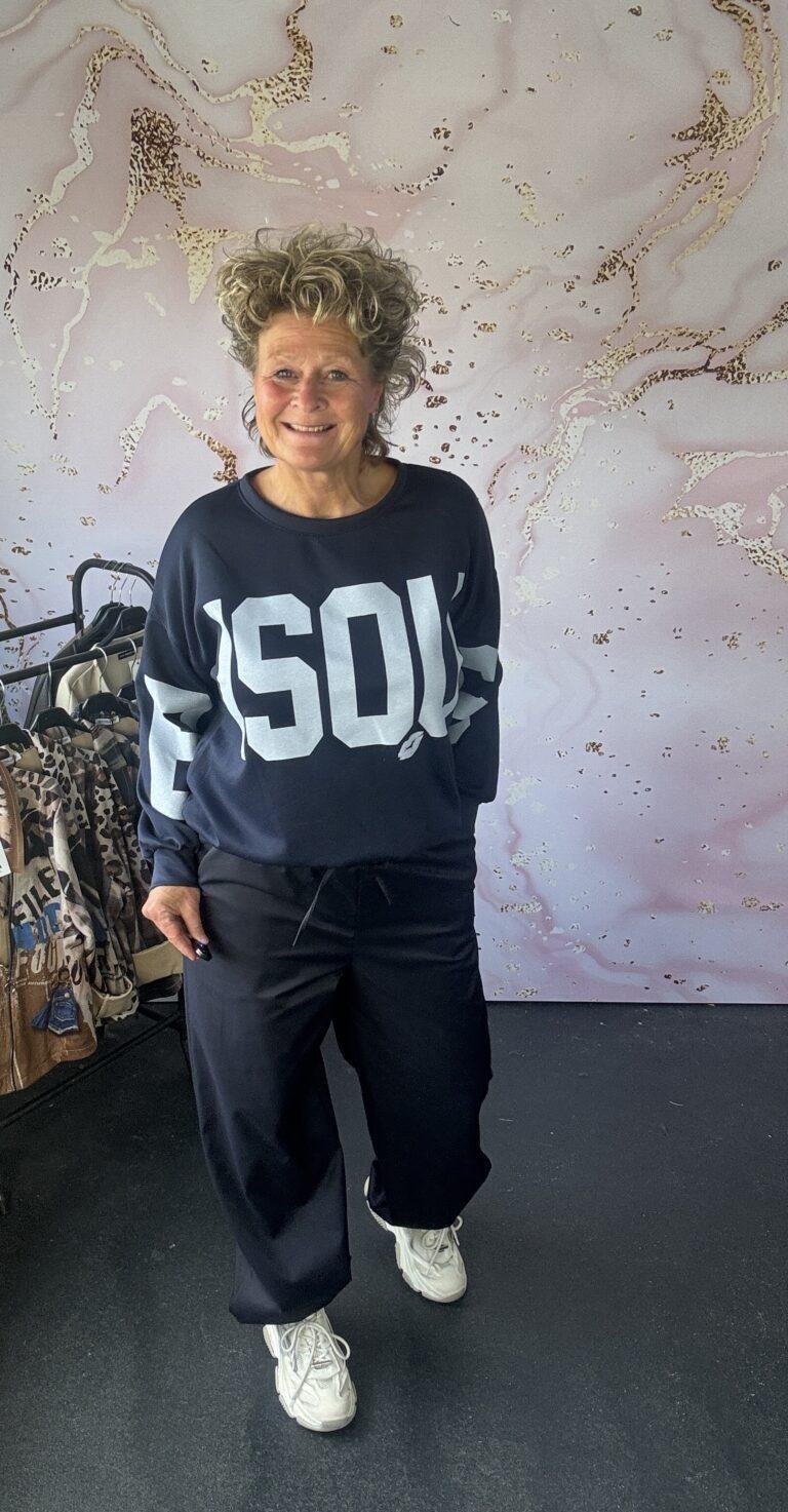 sweater Bisous navy