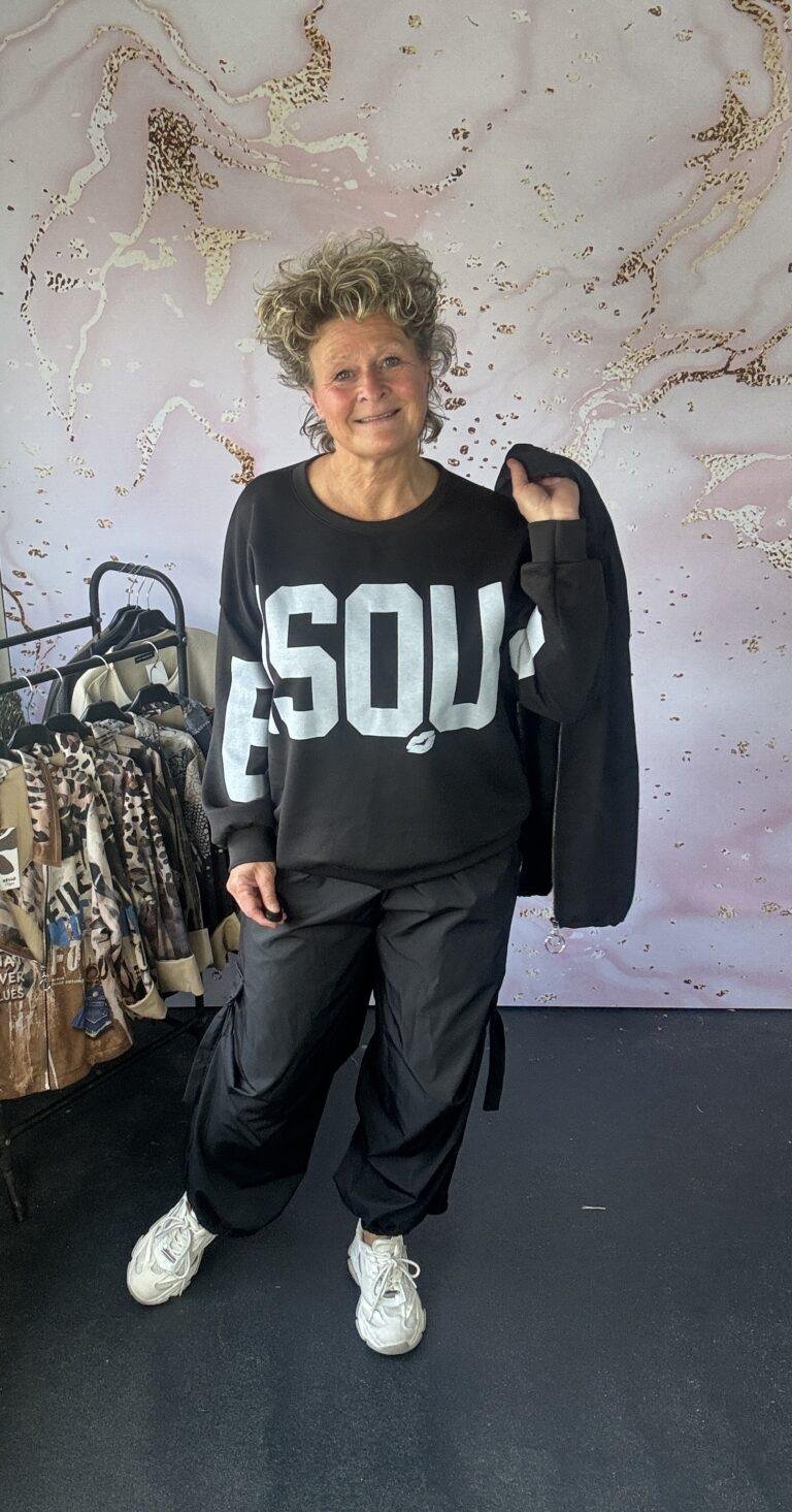 sweater Bisous Zwart