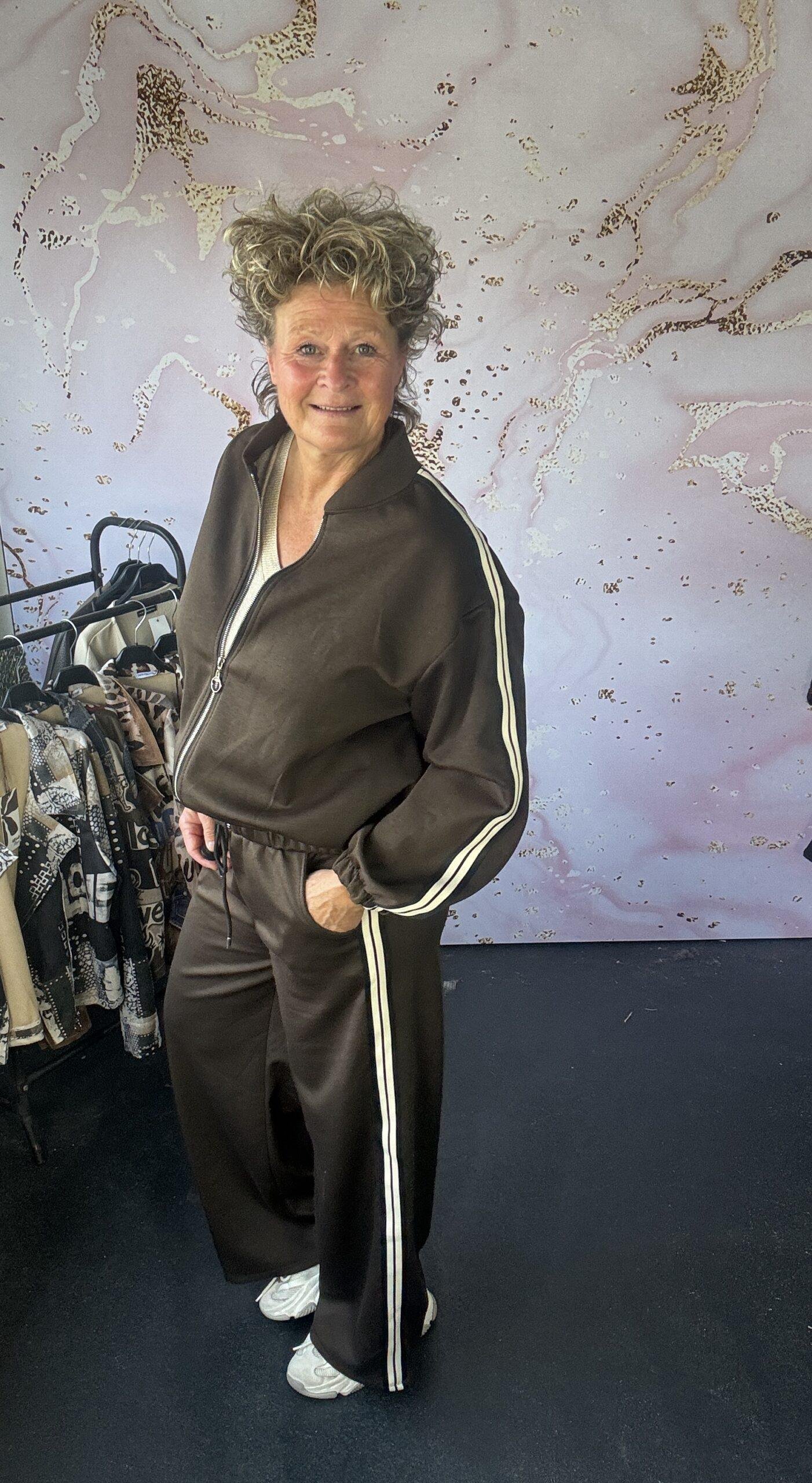 2 delige set Paula bruin - Afbeelding 2