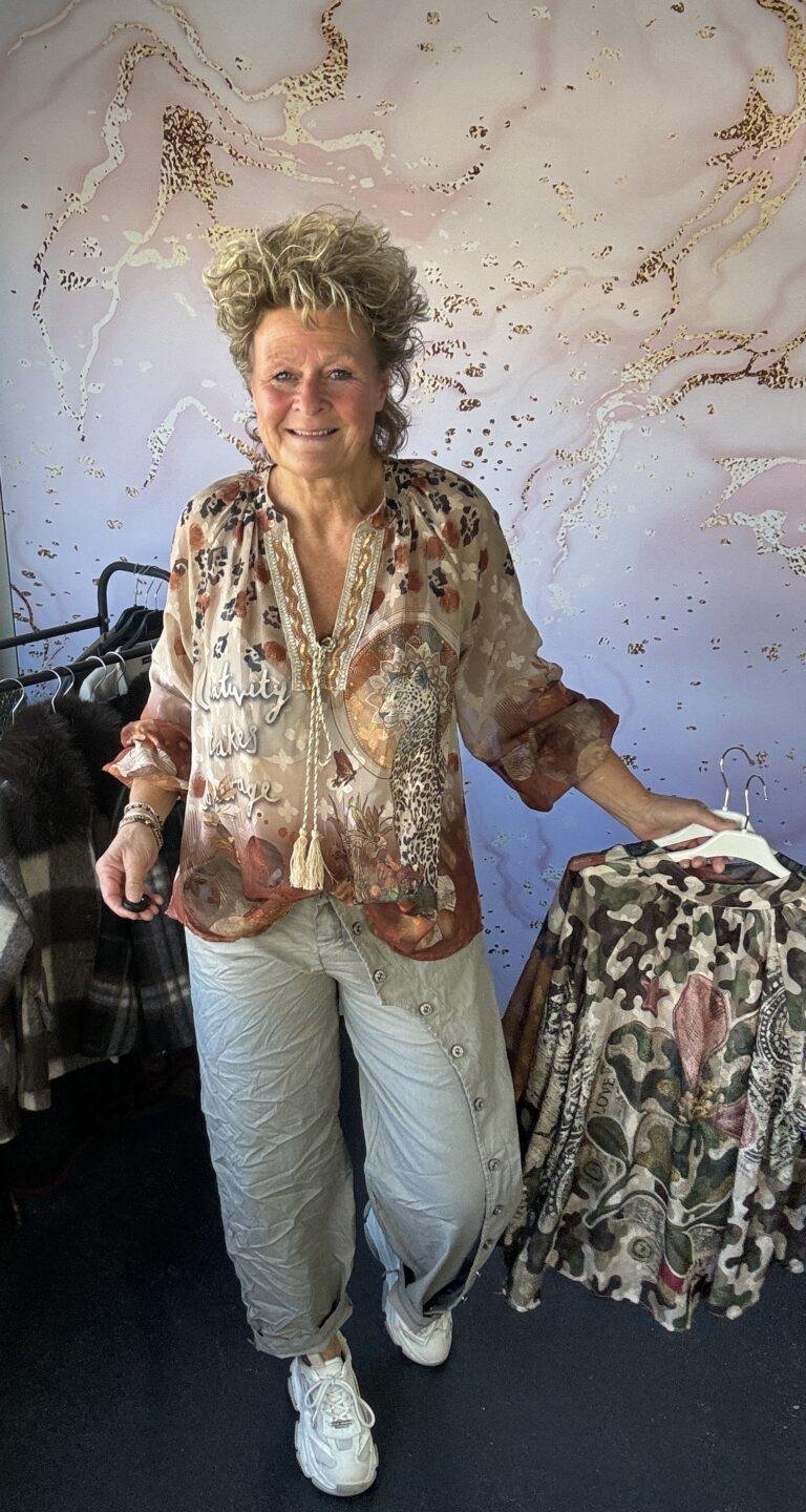 blouse Print panter