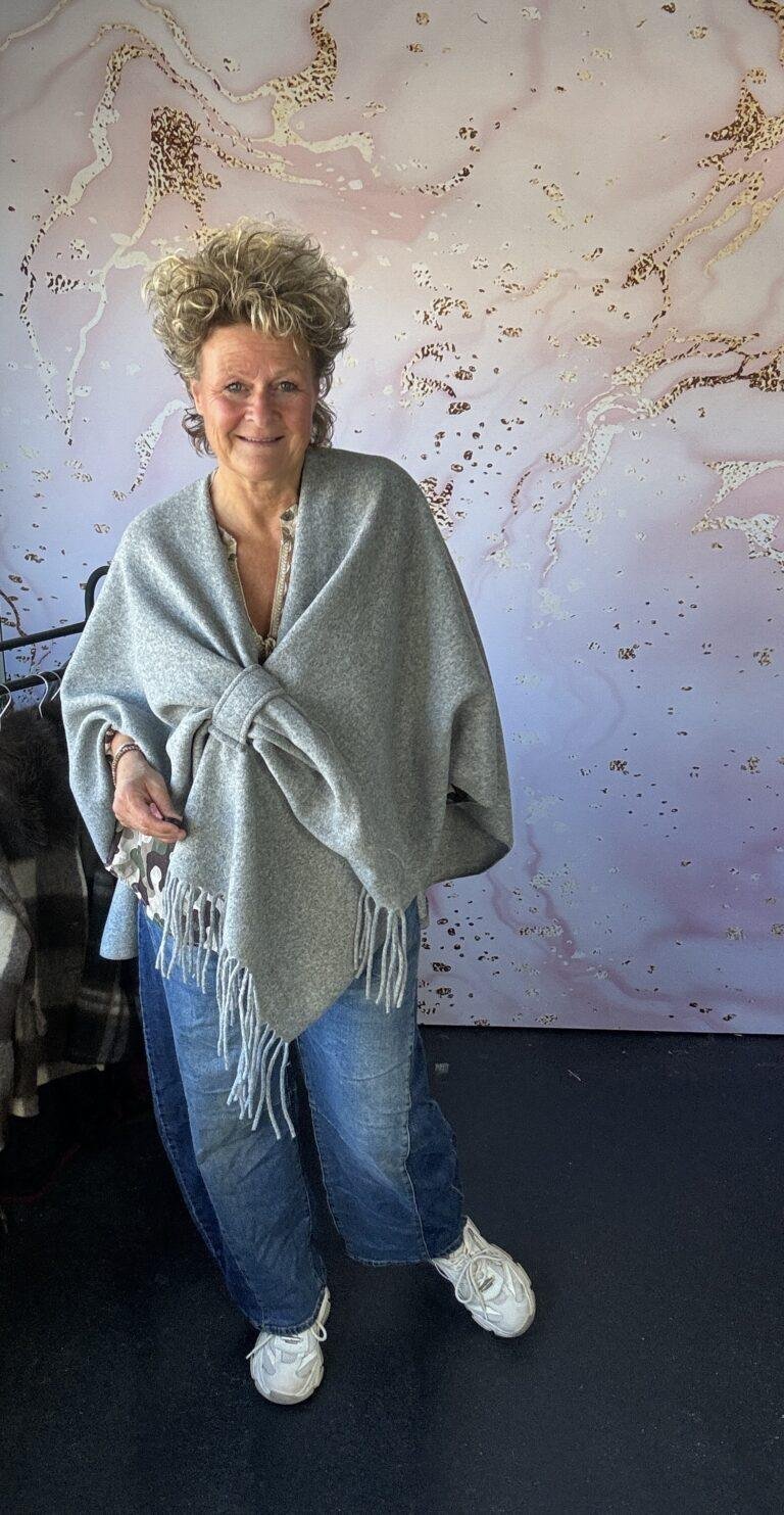 omslagdoek grey