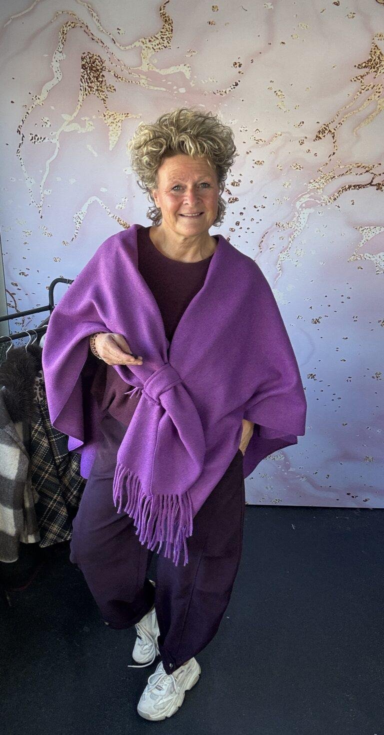 omslagdoek purple