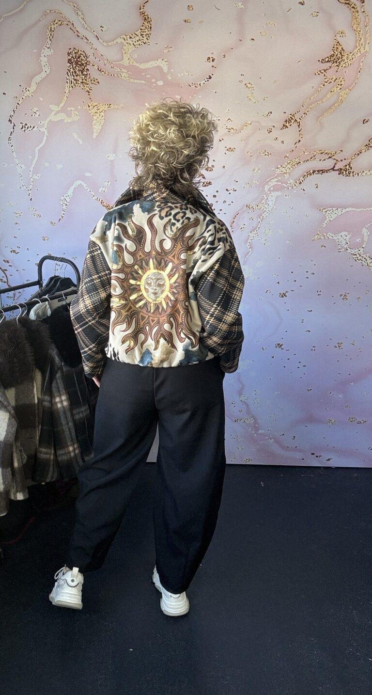 Bomber sun zwart