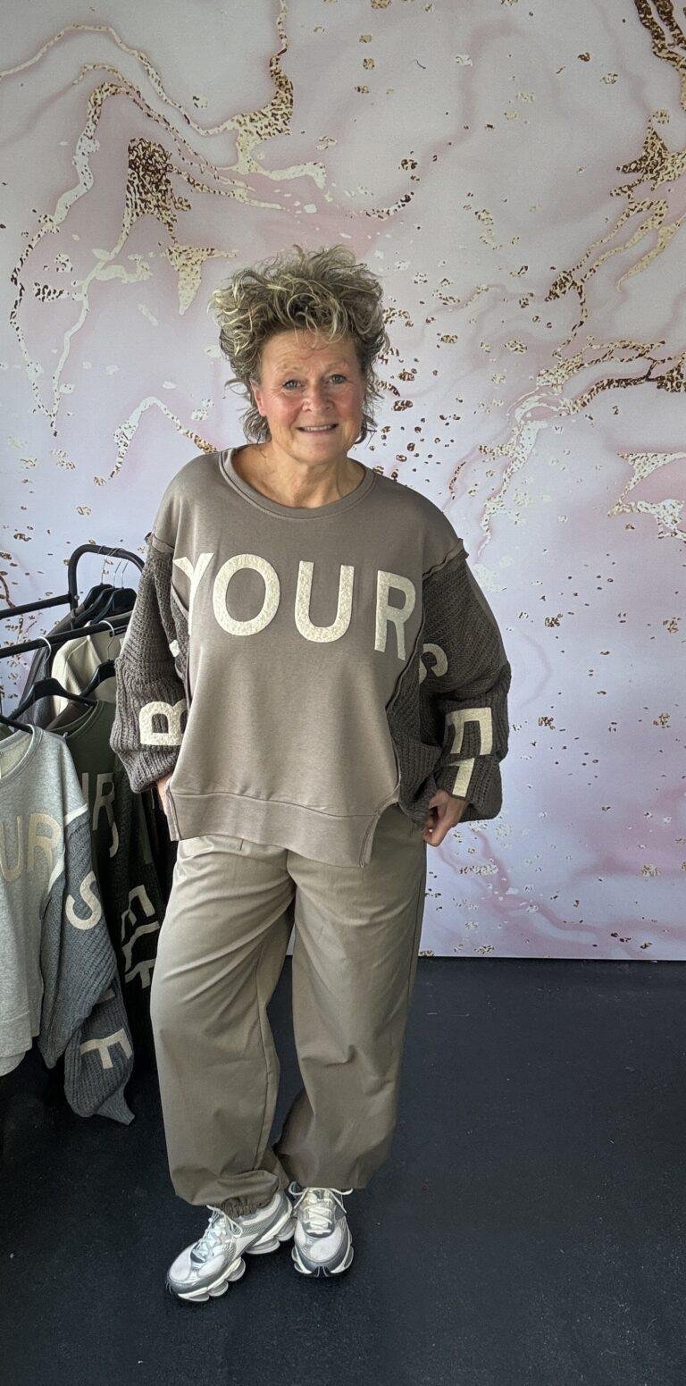 sweater Proud taupe