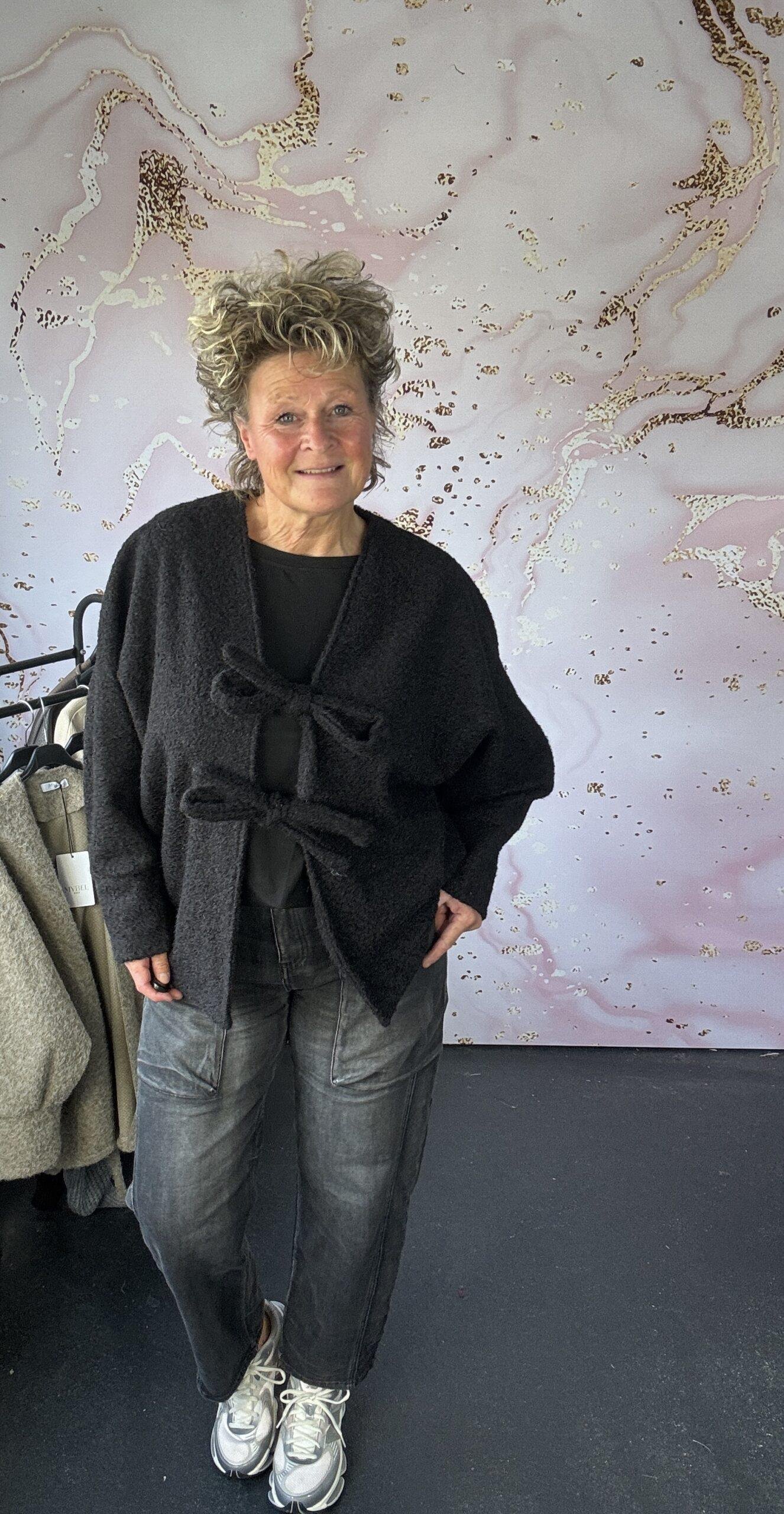 Vest Mary zwart - Afbeelding 2