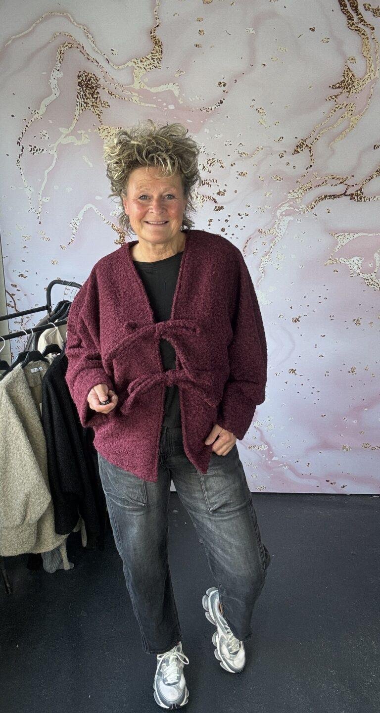 Vest Mary burgundy