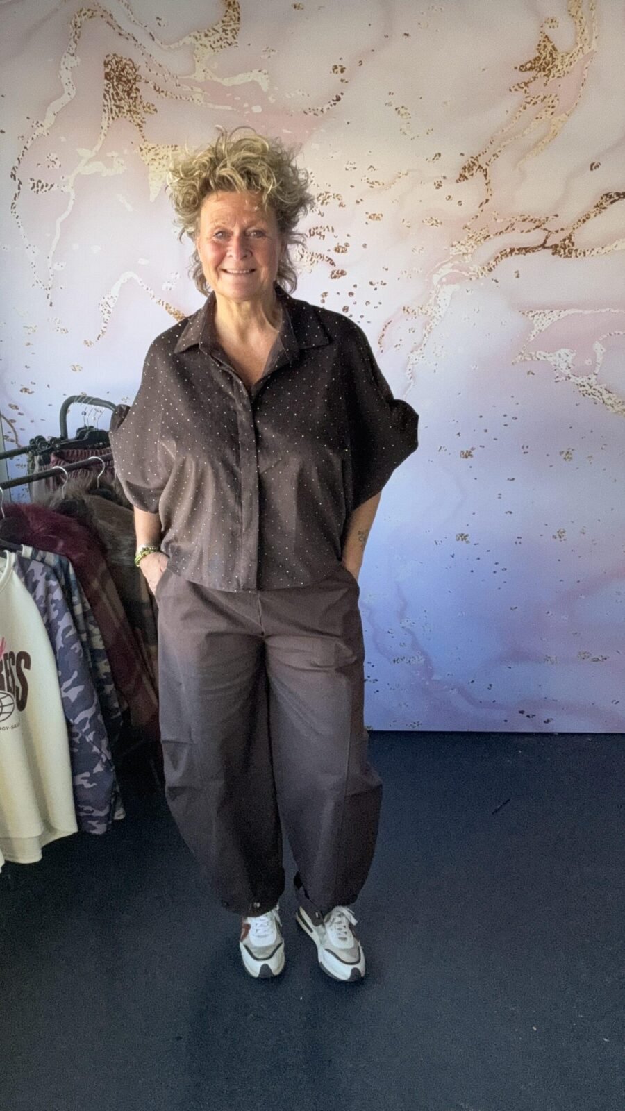 Broek Sas bruin