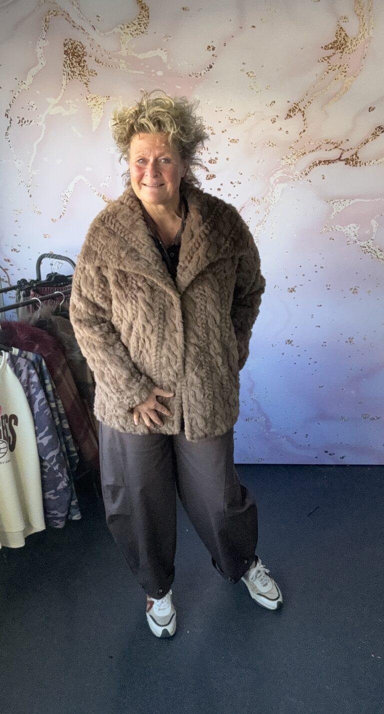 Jas W Fake Fur brown