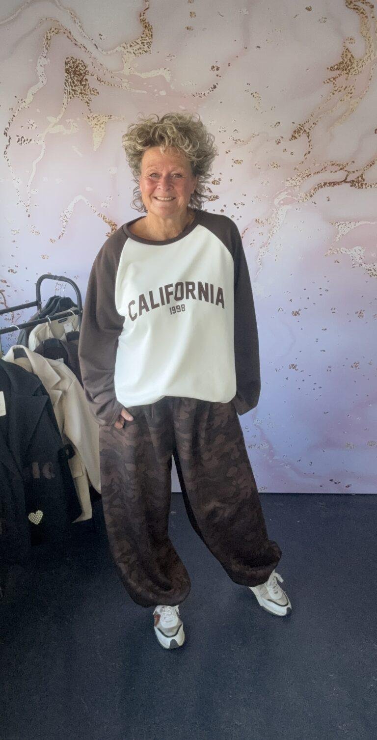 Jogg broek Army brown
