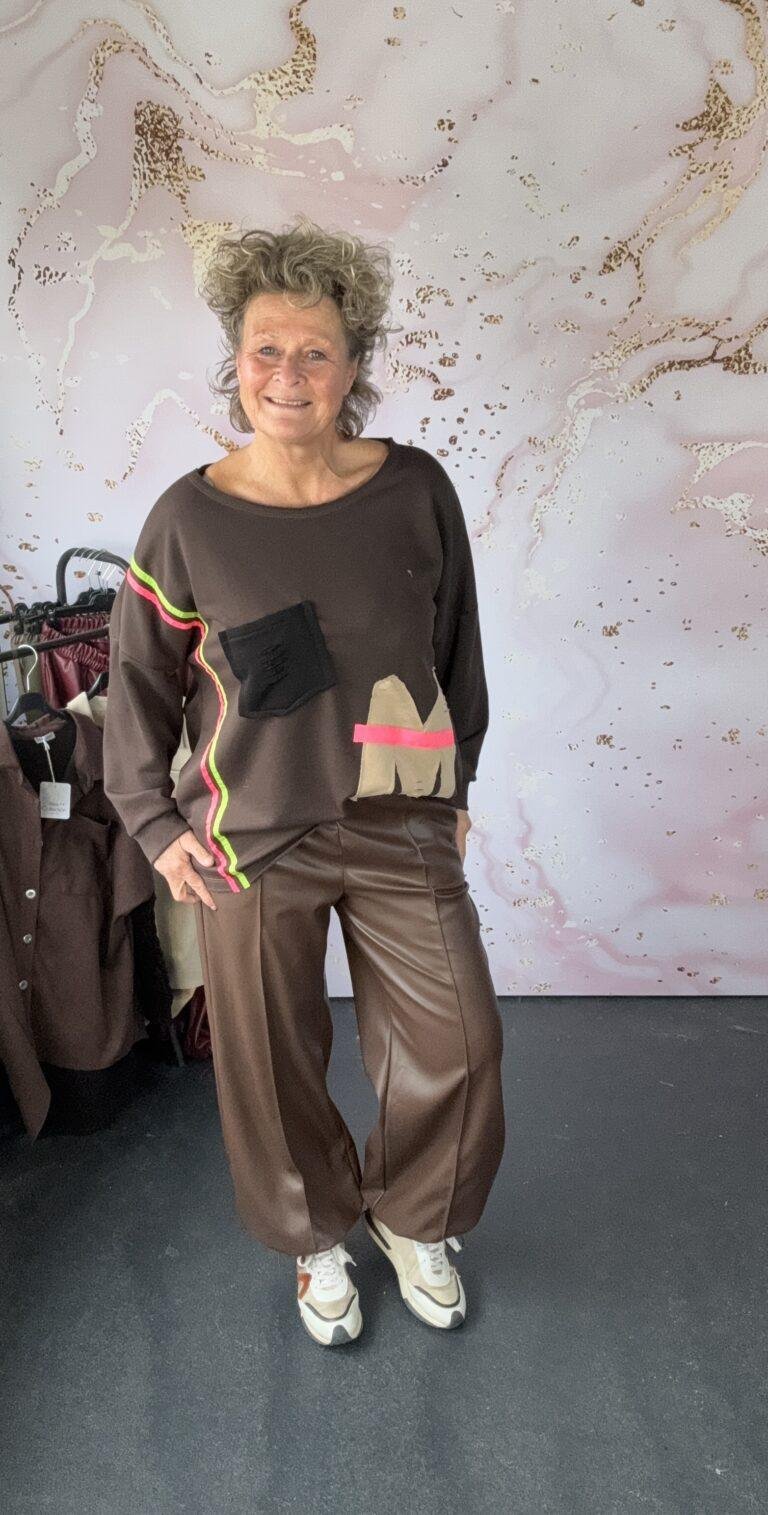 Sweater M bruin
