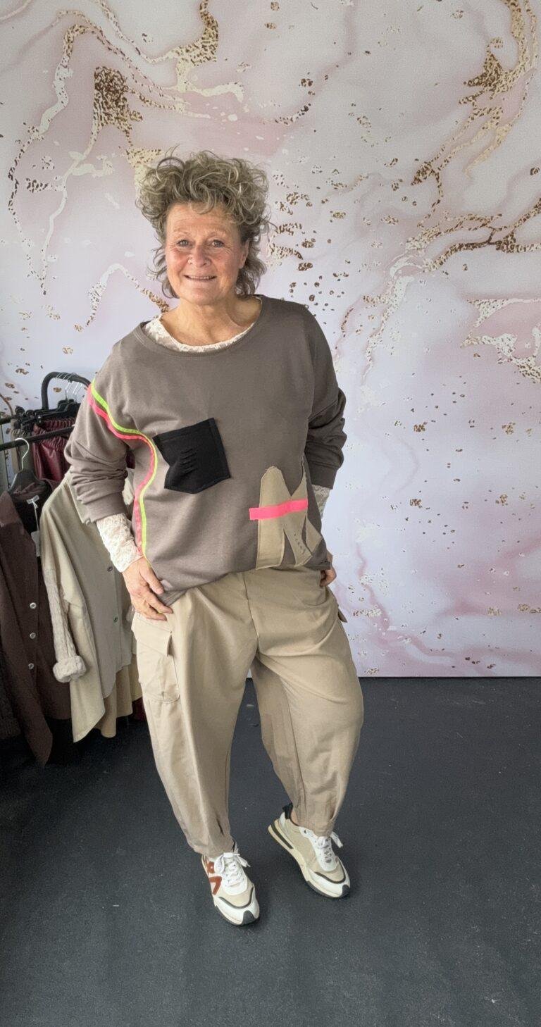 Sweater M taupe