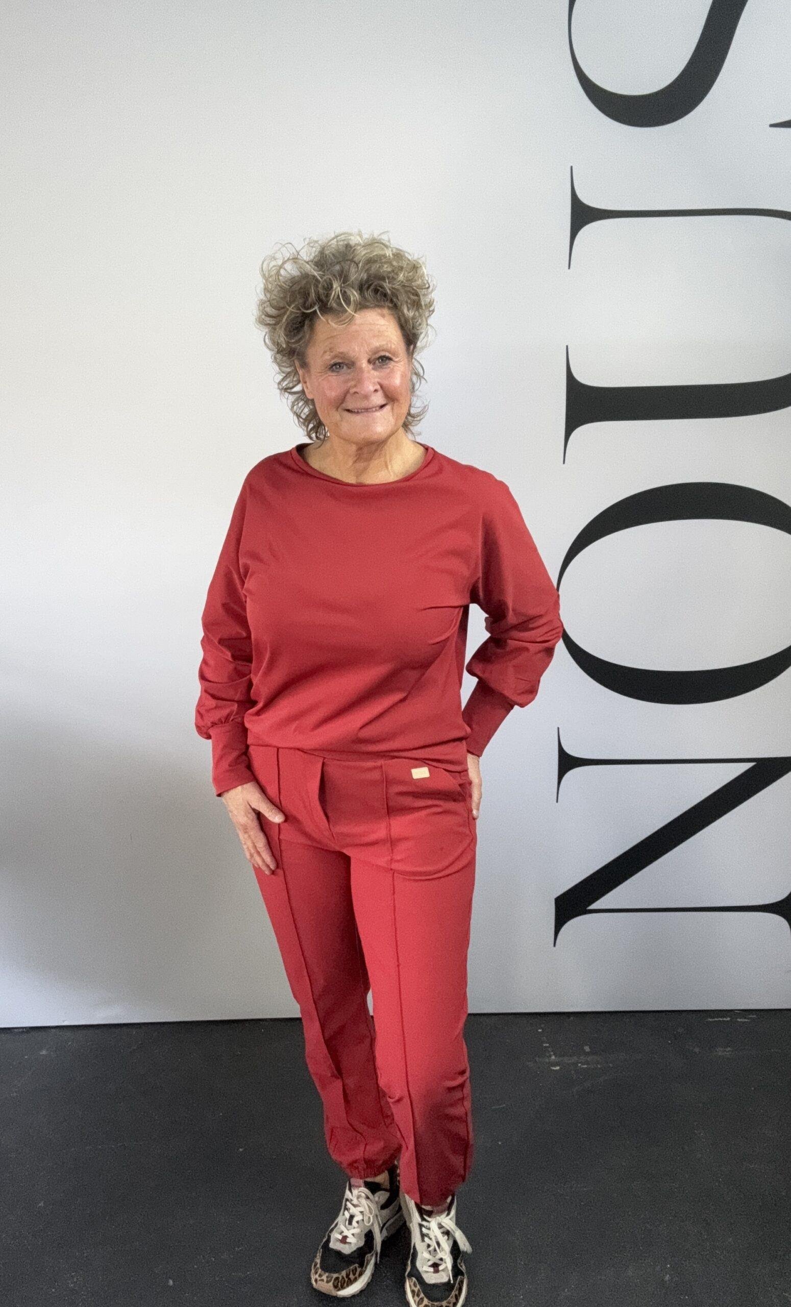 NOUS Travel Broek N227 Rythmic Red - Afbeelding 2