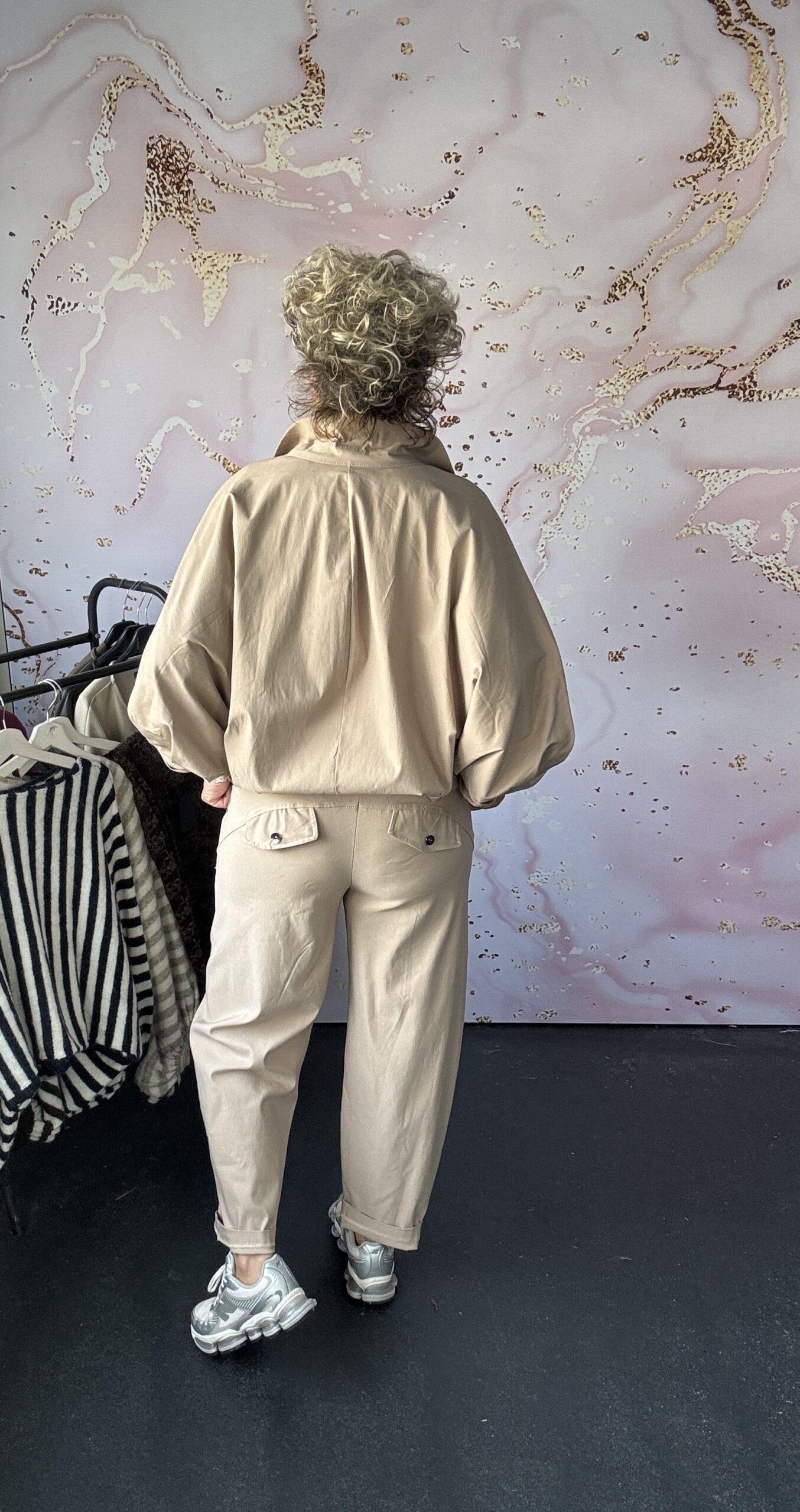 Broek Lieke taupe - Afbeelding 2