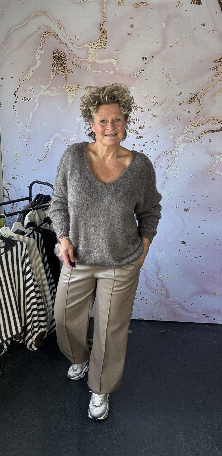 broek Freddie taupe