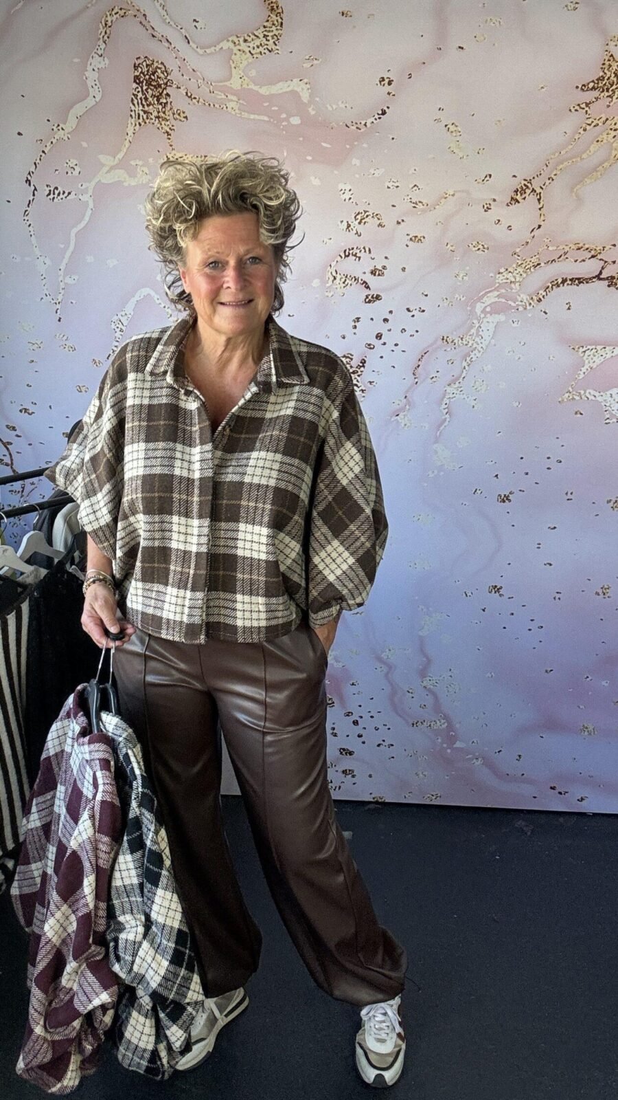 Blouse Kira bruin