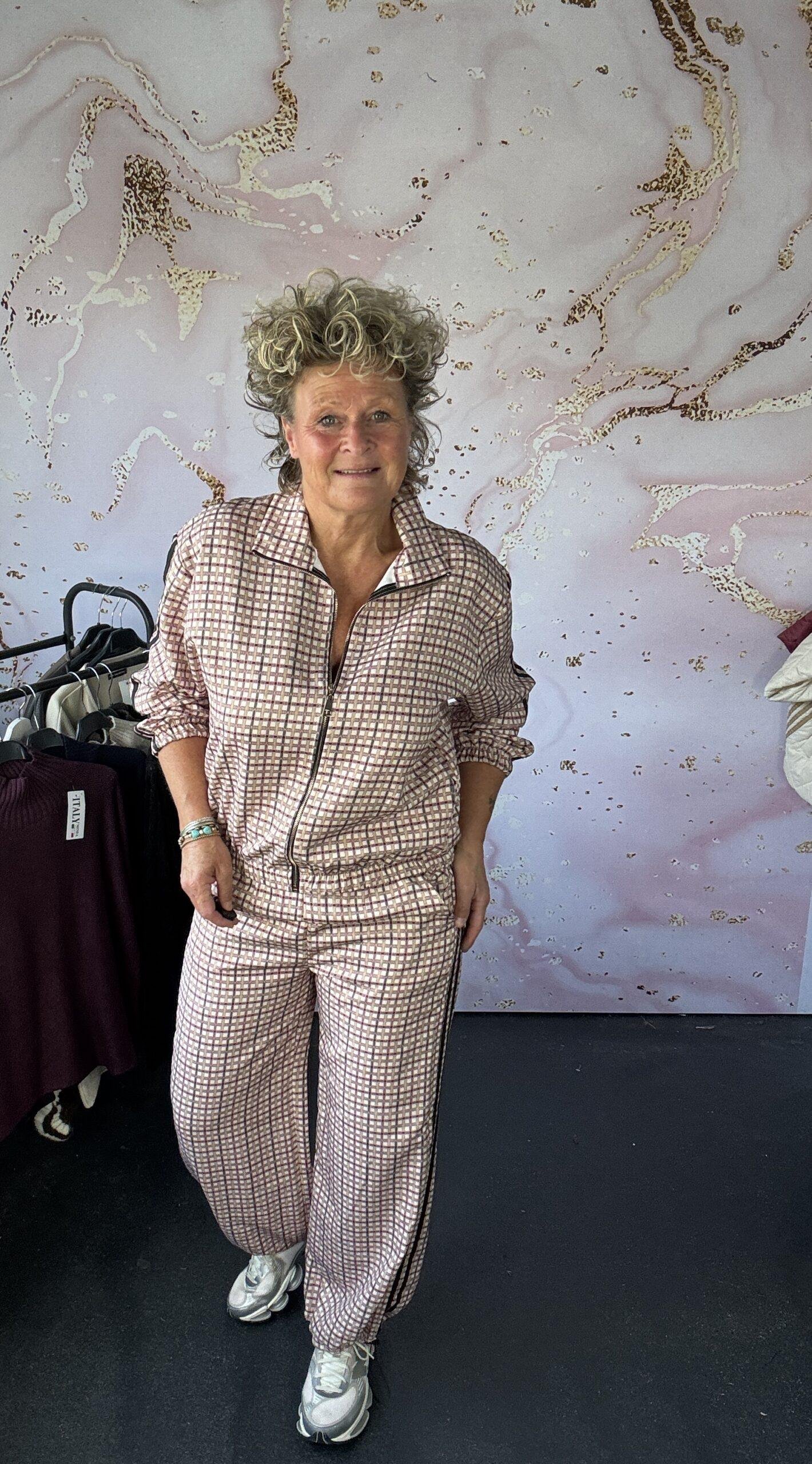 2 delige set Veerle burgundy - Afbeelding 2