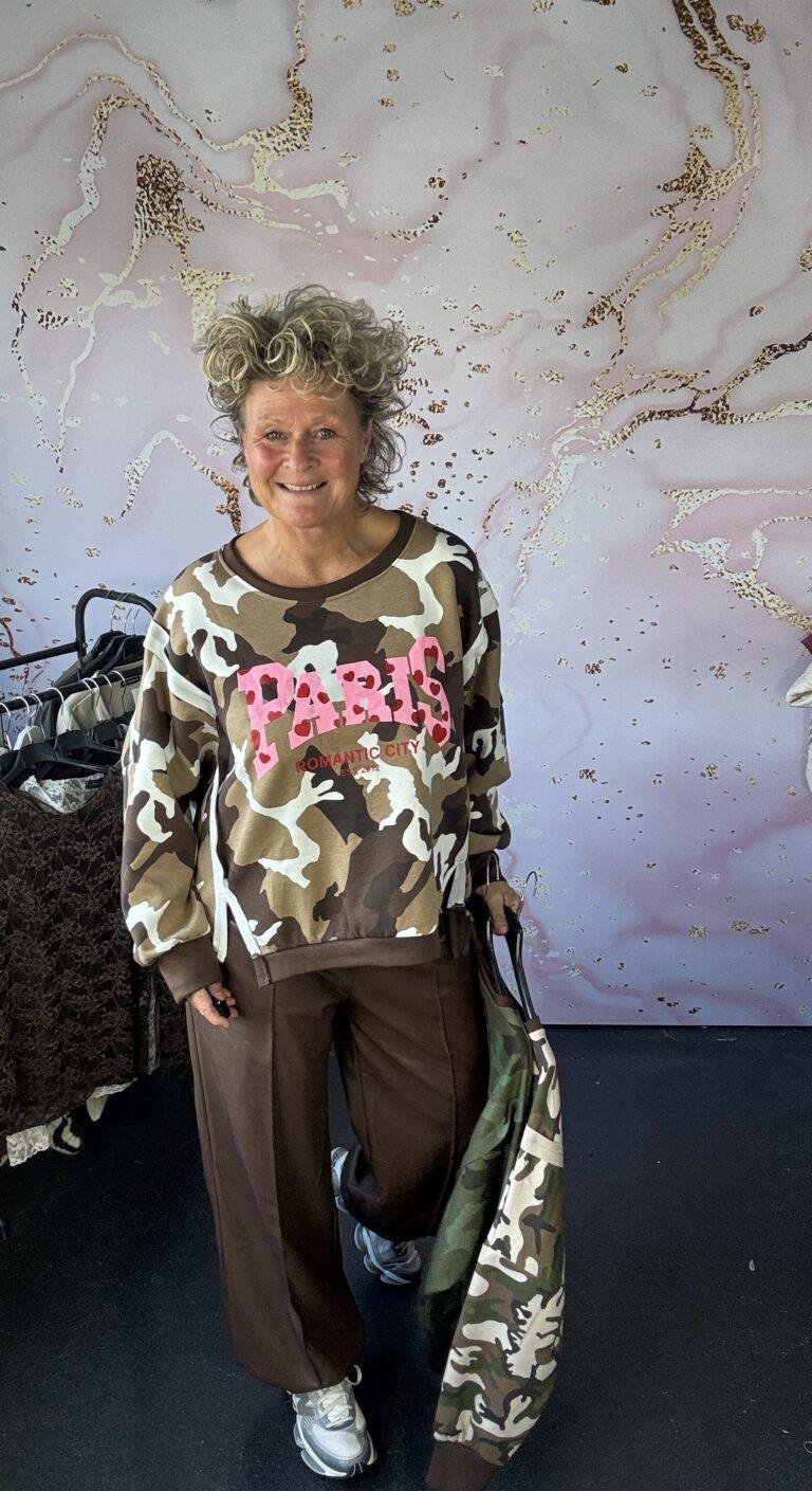 sweater Camou wit
