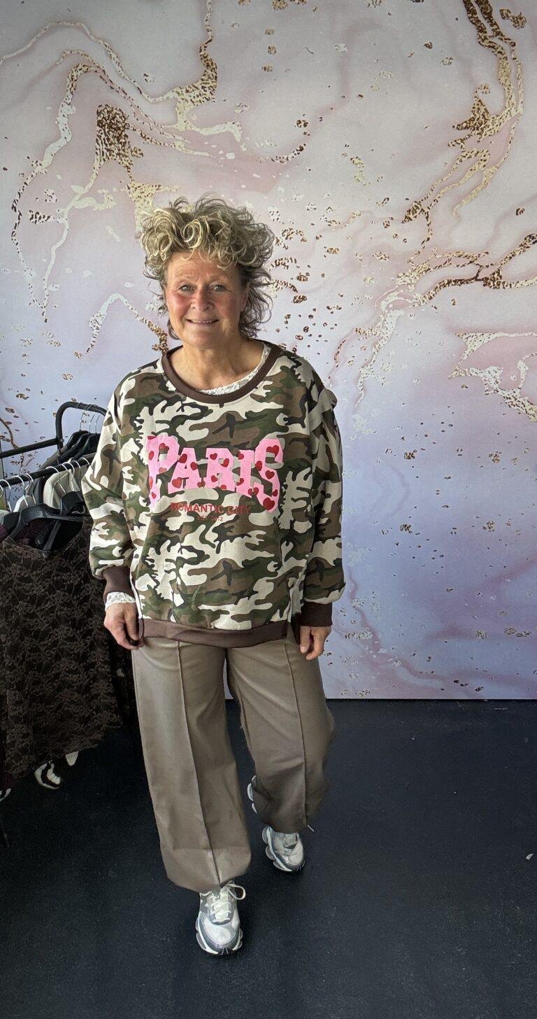 sweater Camou beige