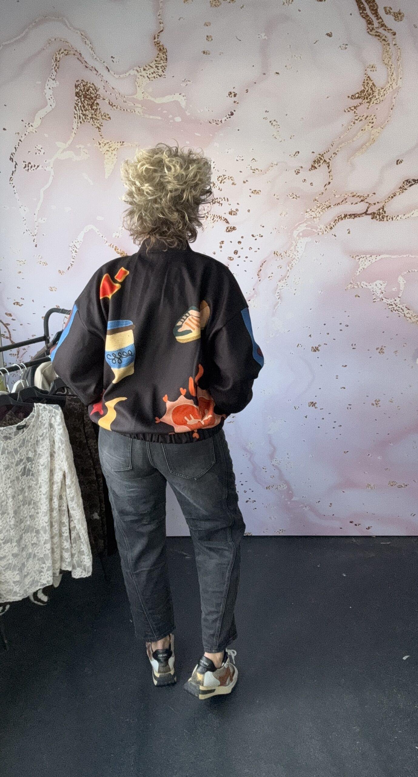 Bomber Skate zwart - Afbeelding 2