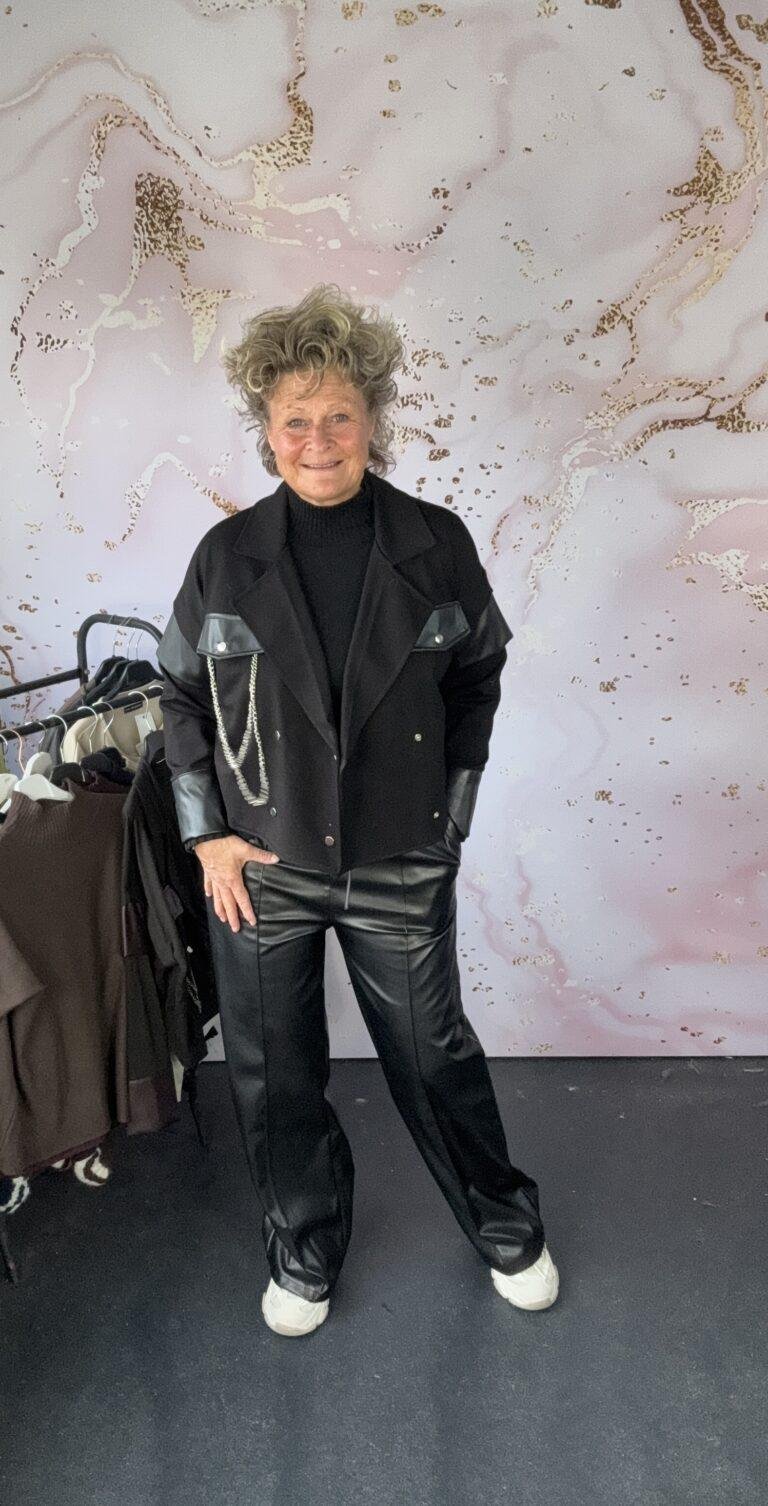 blazer Michel zwart
