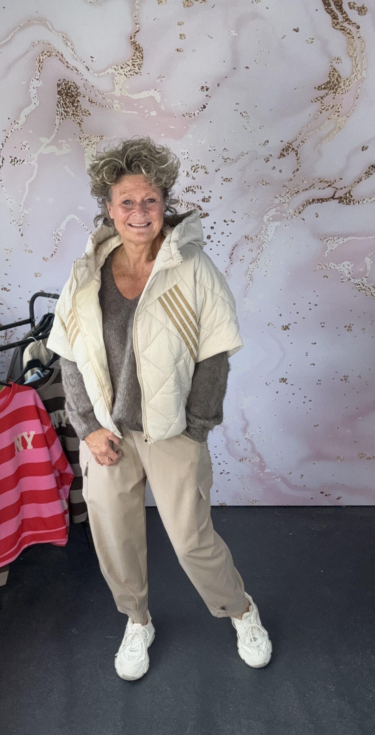 Broek Tuti Cargo Taupe - Afbeelding 2