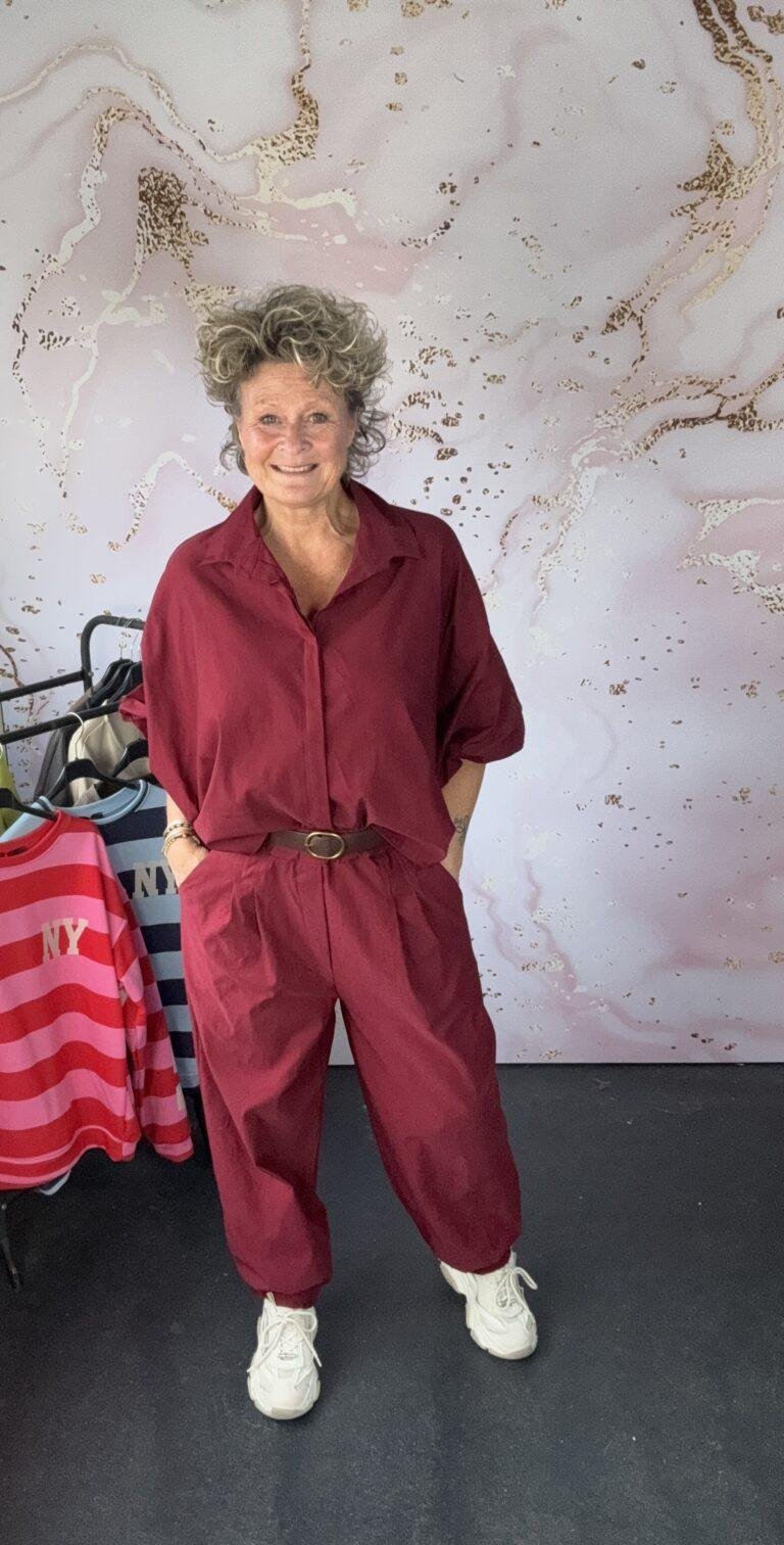 Blouse Carly burgundy