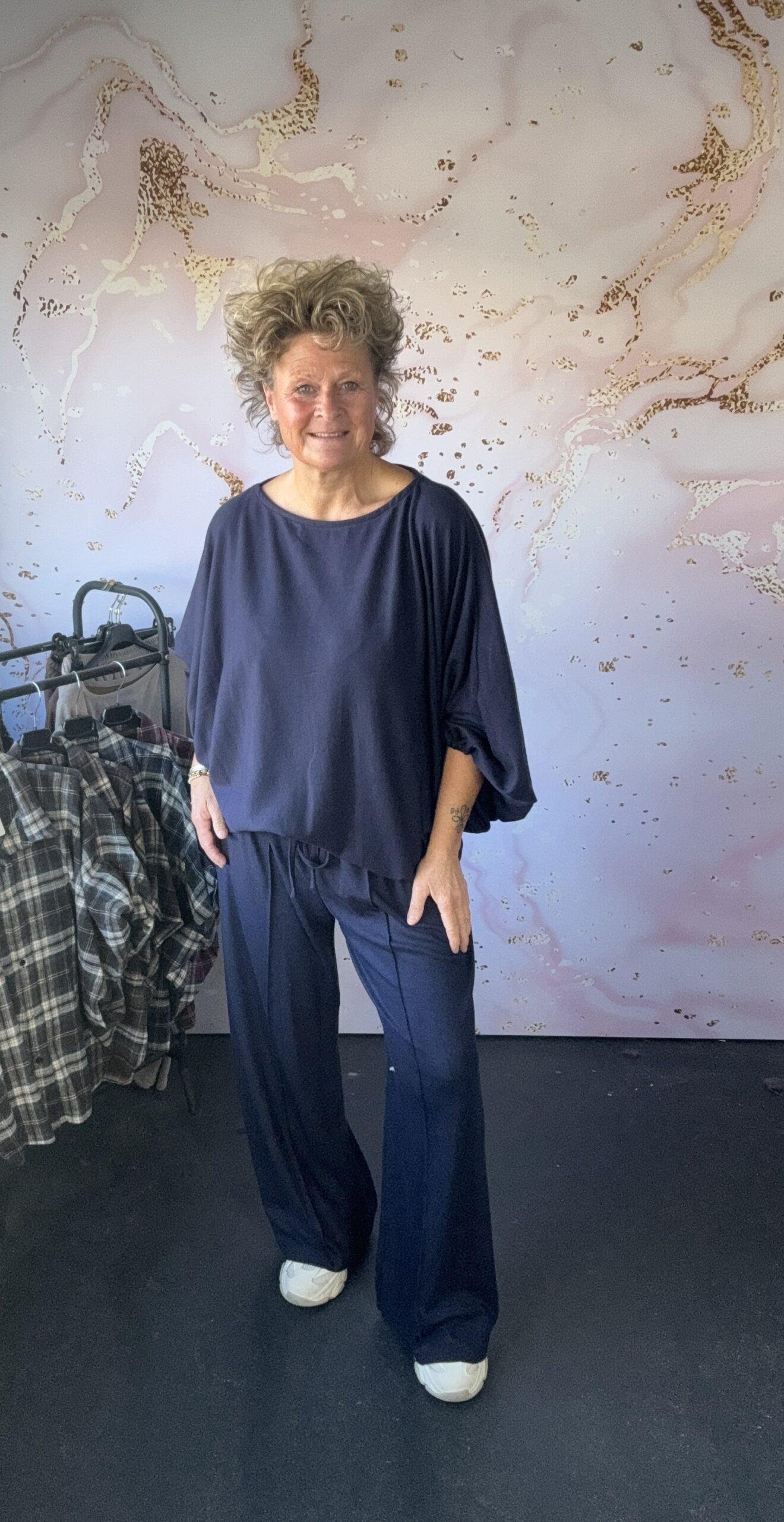 2 delige set Andrea navy
