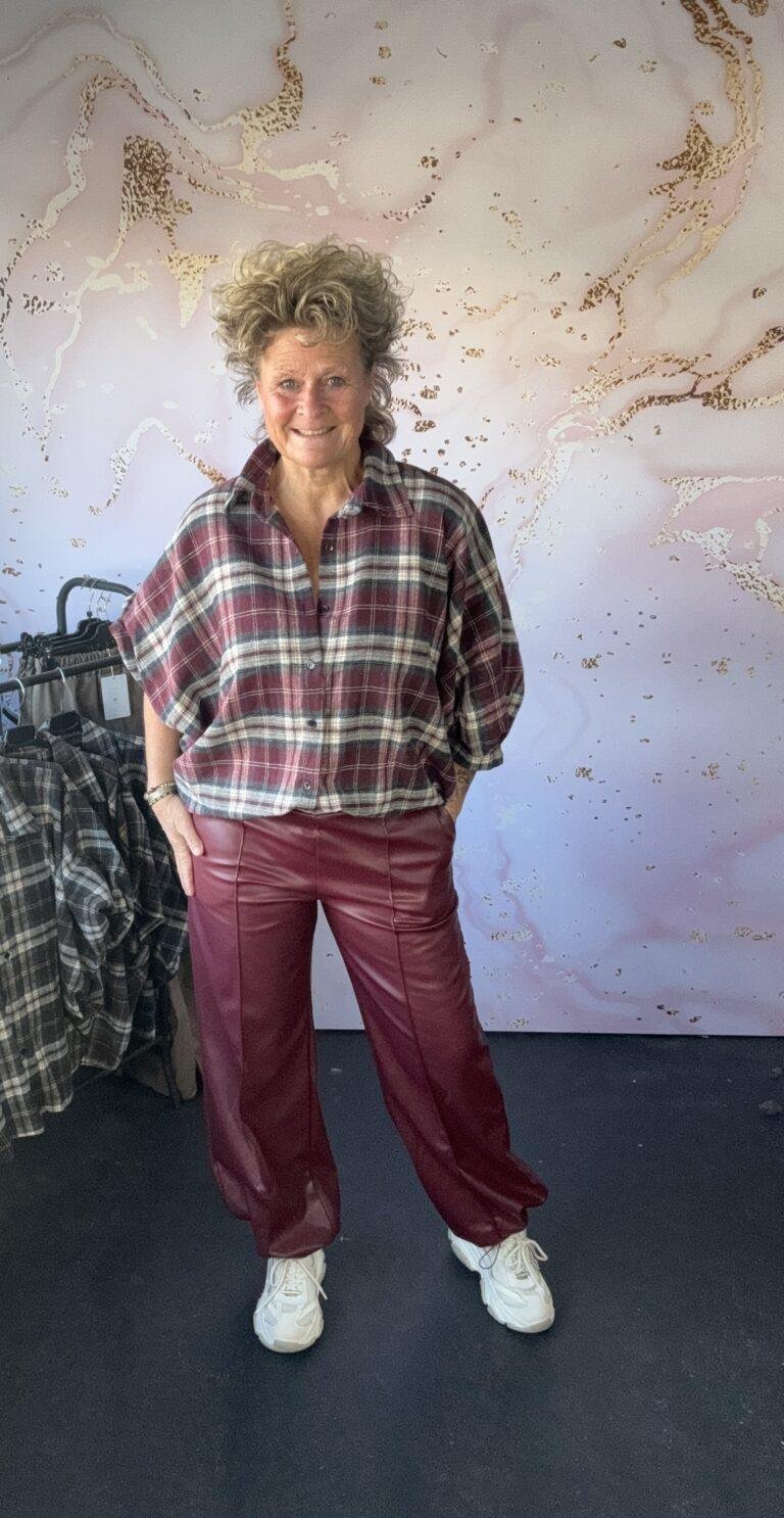 Blouse Kira burgundy