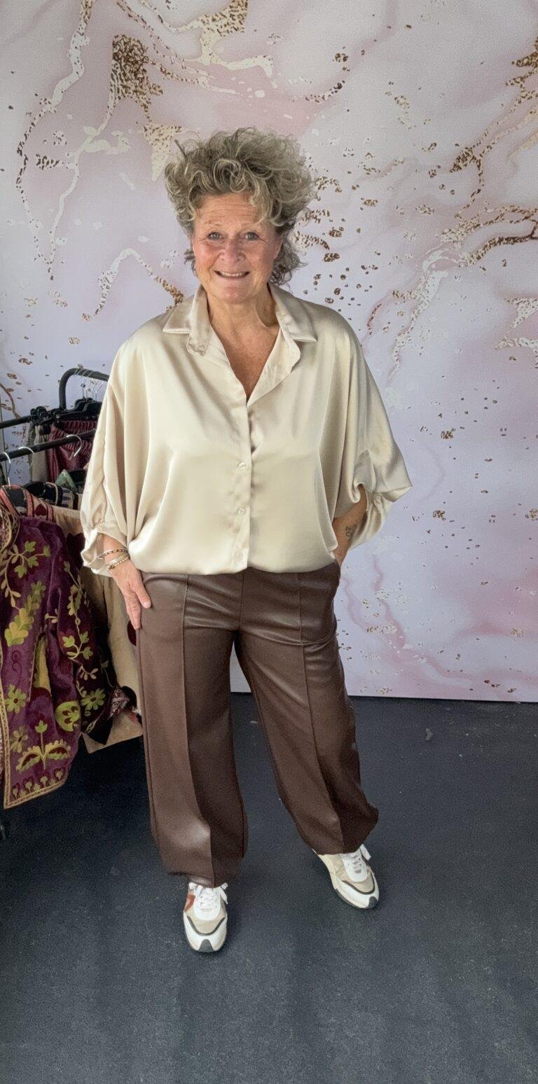Blouse Shine champagne